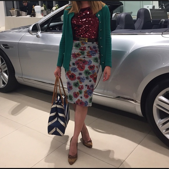 🇬🇧 Glittering wine red sparkle disco ball sequin top UK XS / S - Picture 2 of 8